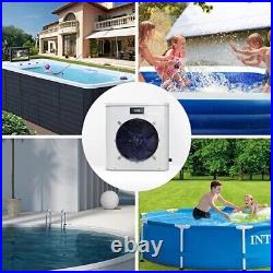 110V 10m³ Heat Pump Swimming Pool Heat Pump For Above-Ground Pools Heating Pumps