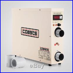 11KW 220V Electric Swimming Pool Water Heater Thermostat 50A Spa 240V MAX GREAT