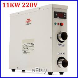 11KW 220V Electric Swimming Pool Water Heater Thermostat Hot Tub Secure Stable