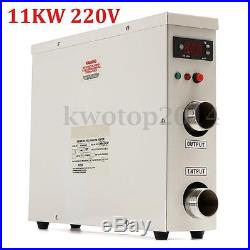 11KW 220V Electric Tankless Water Heater Thermostat For Swimming Pool SPA Hot