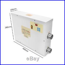 11KW 220V Electric Water Heater Thermostat Home Swimming Pool Bath SPA Hot Tub