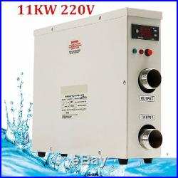 11KW 220V Electric Water Heater Thermostat Home Swimming Pool SPA Hot Tub