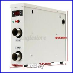 11KW 220V Electric Water Heater Thermostat Home Swimming Pool SPA Hot Tub Gift