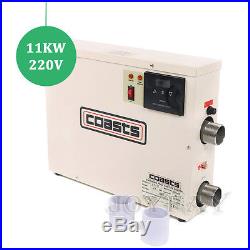 11KW 220V Updated Electric Water Heater Swimming Pool & SPA Hot Tub Thermostat
