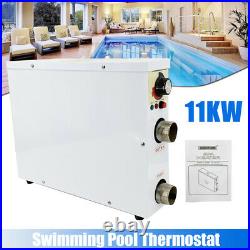 11KW 380V Electric Water Heater Swimming Pool Bath Tub Water Heater Knob Control