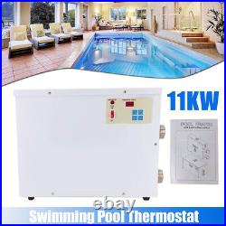 11KW Electric Swimming Pool Thermostat SPA Bathe Bath Hot Tub Water Heater 220V