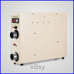 11KW Electric Swimming Pool Water Heater Thermostat Easy To Install Safe Secure