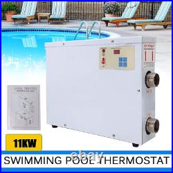 11/15/18KW Electric Swimming Pool Heater SPA Bathe Bath Hot Tub Thermostat 220V