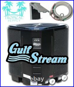 140k Btu's Pool Heater Heat Pump By Gulf Stream With Disconnect & Electric Whip