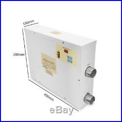 15KW 220V Electric Water Heater Thermostat Home Swimming Pool SPA Hot Tub Gift