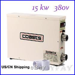 15KW Electric Hot Tub Water Heater for Swimming Pool & Home Bath SPA 380V