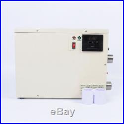 15KW Electric Swimming Pool Thermostat SPA Hot Tub Water Heater 220V Touch Scree