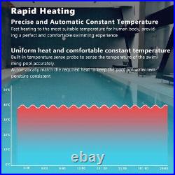 15KW Swimming Pool & SPA Hot Tub Electric Water Heater Thermostat Certificated