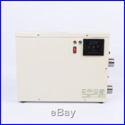 15KW Swimming Pool Thermostat SPA Hot Tub Water Heater 240V Touch Screen Control