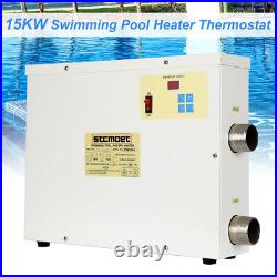 15KW Water Thermostat Heater Swimming Pool Home SPA Electric Water Heater Winter