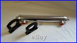 1,200,000 BTU Stainless Steel Tube & Shell Heat Exchanger for Pools/Spas ss