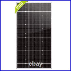 200W Solar Panel Mono Cell Module PV Power Charger 12V Solar Panels for Homes