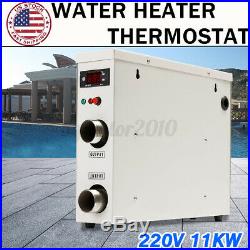220V 11KW AC Electric Water Heater Thermostat Home Swimming Pool SPA Hot Tub