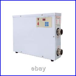 220V 11KW Swimming Pool Heater Electric Pool Thermostat Heat Exchanger Machine