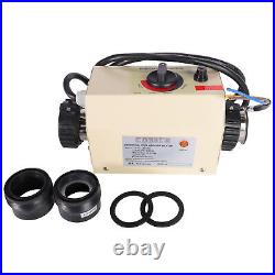 220V 3KW Electric Water Heater Thermostat Swimming Pool SPA Bath Heater Pump US