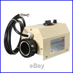220V 3KW Swimming Pool & Bath SPA Hot Tub Electric Water Heater Thermostat