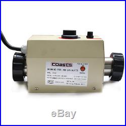 220V 3KW Water Heater Thermostat For Swimming Pool Spa Bath Bathtube