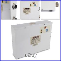 220V 9KW Swimming Pool SPA Hot Tub Electric Water Heater Thermostat 50/60Hz USA