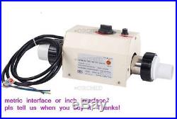 220V Electric Swimming Pool / Spa Heater Heating Thermostat Equipment 2Kw T
