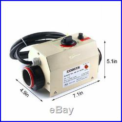 220V Electric Water Heater Thermostat Machine Swimming Pool and SPA Heater 3KW