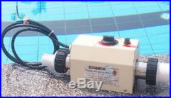 220V Swimming Pool and SPA Heater Electric Heating Thermostat 2KW