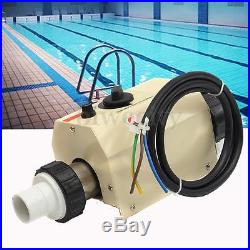 2KW 230V Swimming Pool & Bath SPA Hot Tub Electric Water Heater Thermostat