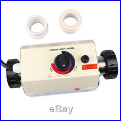 2KWith3KW 220V Swimming Pool & Bath SPA Hot Tub Electric Water Heater Thermostat