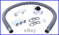 2 Kokido Solar Pool Water Heater Coil Panel with Intex Connectors and Bypass Kit
