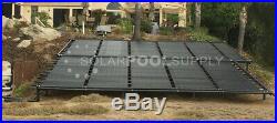 2-Pack Solar Pool Heater Panel Replacement With Hardware 4' x 8' / 2 Header