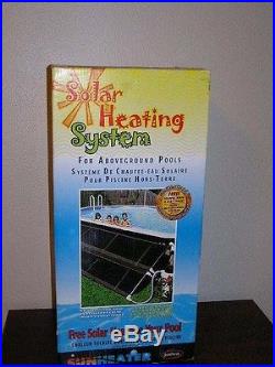 2'x20' Above Ground & In-Ground Swimming Pool Solar Heating Panel withSystem Kit