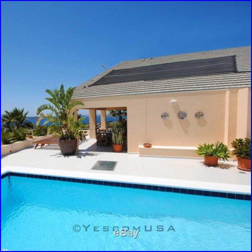 2'x 10' Above Ground In-ground Solar Panel Heating Water For Swimming Pools Roof