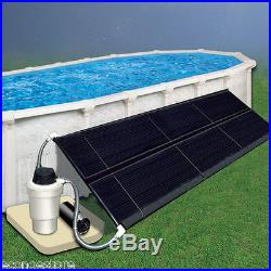 2x Energy Saving Above Ground Inground Swimming Pool Solar Heating Panel Heater