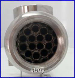 360,000 BTU Stainless Steel Tube and Shell Heat Exchanger for Pools/Spas os