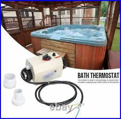 3KW 220V Electric Swimming Pool Water Heater Thermostat SPA Hot Tub Water Heater