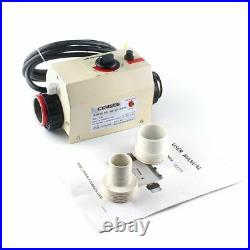 3KW 220V Electric Swimming Pool Water Heater Thermostat for Hot Tub Jacuzzi Spa