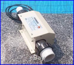 3KW 220V Swimming Pool SPA Bath Hot Tub Electric Water Heater Heating Thermostat