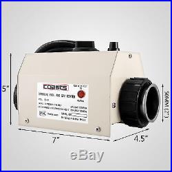 3KW 220-240V 50MM Bath SPA Hot Tub Electric Water Heater Thermostat Best
