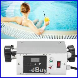 3KW 220/240V Swimming Pool Bath SPA Intelligent Electric Water Heater Thermostat