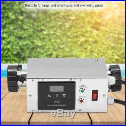 3KW 220/240V Swimming Pool&Bath SPA Intelligent Electric Water Heater Thermostat