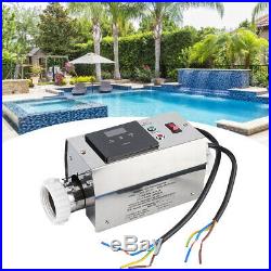 3KW 240V US Water Swimming Pool SPA Electric Heater Thermostat Bathtub Heating