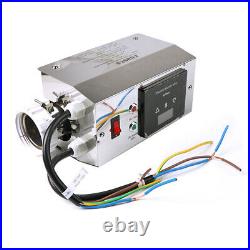 3KW Electric Water Heater Adjustable Thermostat for Swimming Pool Heater US FAST