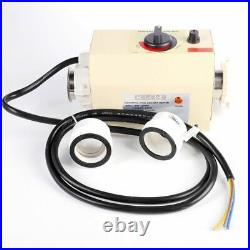 3KW Electric Water Heater Thermostat Swimming Pool SPA Bath Heater Pump 220V