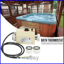 3KW Electric Water Heater Thermostat for Swimming Pool Massage Bathtub SPA