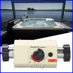3KW Mini Water Heater Thermostat for Pool Massage Bathtub SPA Bath EU Plug 220V