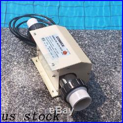 3KW Swimming Pool SPA Heater 220V Electric Heating Thermostat Equipment NEW US